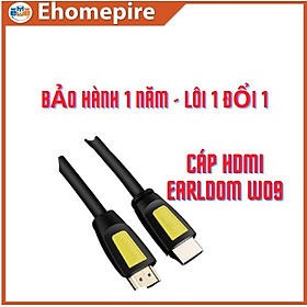 Cáp HDMI Earldom W09- Hàng chĩnh hãng do ehomepire phân phối
