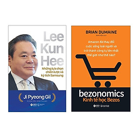 Nơi bán Combo Kinh Tế Học Bezos + Lee Kun Hee - Những Lựa Chọn Chiến Lược Và Kỳ Tích Samsung - Giá Từ -1đ