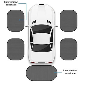 Mua Bộ 5 tấm lưới che nắng chống tia UV mát gắn kính chắn gió cửa sổ xe hơi ô tô