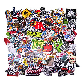 Set 100 Sticker - Skate Board