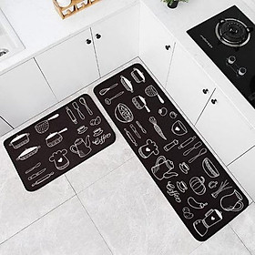 Mua Thảm bếp  bộ 2 chiếc chữ L hoặc 1 chiếc size to chữ I  dòng thảm đẹp