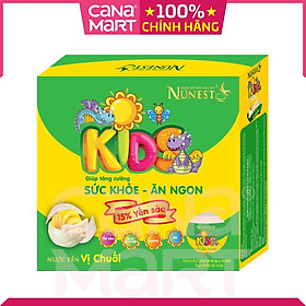 Lốc 6 lọ nước yến sào Nunest Kid 4 hương vị