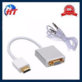 Cáp Chuyển HDMI ra Vga Có audio