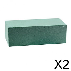 2xFloral Foam Bricks Flower Mud Green Styrofoam Wet Foam Blocks 23x11x7.5 cm
