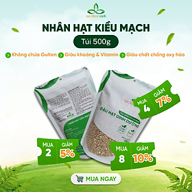 Nhân Hạt Kiều Mạch (Ba Khía) Sức Khỏe Xanh Giàu Dinh Dưỡng Túi 500g Nhập khẩu chính ngạch từ Trung Quốc