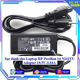 Mua Sạc dành cho Laptop HP Pavilion 14 N212TU Adapter 19.5V-3.33A - Kèm Dây nguồn - Hàng Nhập Khẩu