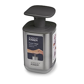 Mua Bình bơm xà phòng thông minh nhỏ gọn Joseph Joseph Presto Steel (Grey) - 002607
