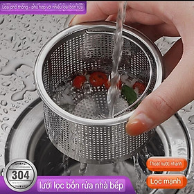 Mua Dụng Cụ Lọc Rác Inox Chống Gỉ Bồn Rửa Chén Có Quai Xách K7TD
