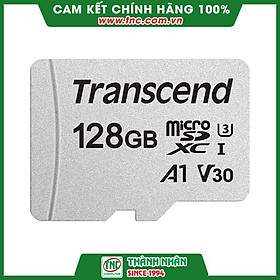 Thẻ nhớ 128GB Micro-SD Transcend TS128GUSD300S-A- Hàng chính hãng