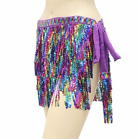 Sequin Dance Skirt Costume Fashion Shining for Themed Parties Festivals