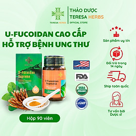 Fucoidan cao cấp Phòng và Hỗ trợ điều trị ung thư, Tăng hệ miễn dịch, tăng đề kháng Made in USA - Hộp 90 viên nang