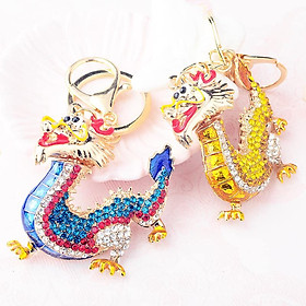 Combo 02 móc khóa hongkong con rồng