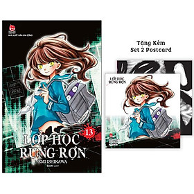 Lớp học rùng rợn - tập 13 - tặng kèm bộ đôi postcard