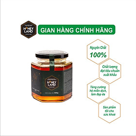 COMBO 2 hũ mật ong rừng Ngập Mặn HONEYLAND tổng 1000g mật ong thiên nhiên