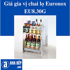 GIÁ GIA VỊ CHAI LỌ NAN VUÔNG - 3 TẦNG EU8.30G. Hàng Chính Hãng