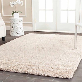 Mua Thảm Lông Dài Màu Trắng m6x2m