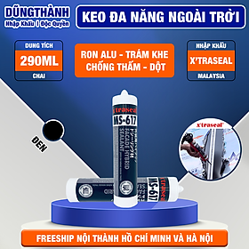 Keo trám Alu X'TRASEAL Chống Thấm Đa Năng Ngoài Trời 3 Màu MS-617 290ml