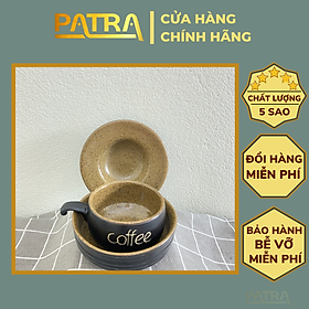Mua Bộ Bát Kèm Tách Hâm Nóng Cafe Gốm Sứ Bát Tràng