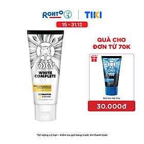 Kem Rửa Mặt Tút Sáng Từ Đất Sét Trắng Oxy White Complete (100g)