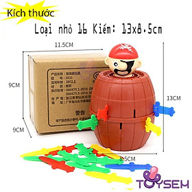 Đồ chơi trẻ em đâm hải tặc siêu kịch tính cho trẻ trên 3 Tuổi size- Quà tặng sinh nhật cho bé