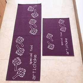 Mua Bộ 2 thảm đế cao su chống trượt 120x40 và 60x40 cm