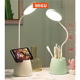 Mua Đèn học để bàn có ánh sáng vàng chống cận thị sạc pin tích điện pin 4000mAh tăng giảm được độ sáng MIGU.VN