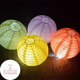 Đèn Lồng Vải 20cm