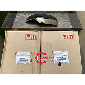Ốp gương chiếu hậu Mitsubishi Triton 2020 mạ có xi nhan mã bên lái 7632D715