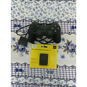 Mua combo 1 Tay cầm + 1 Thẻ save PS2 8mb ( tặng ngay 2 Đĩa Game )