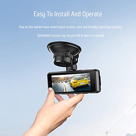 Dash cam IR Night Gravity Sensor 3.16 inch IPS Screen 30FPS Camera DVR Video Recorder Dash cam Recorder Car Camera Monitor for Vehicles Auto