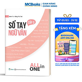 Hình ảnh Sách - Sổ tay ngữ văn cấp 3 - All in one