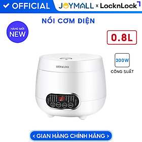 Nồi Cơm Điện Kỹ Thuật Số LocknLock Digital Rice Cooker EJR326WHT 0.8L, Hàng Chính Hãng - JoyMall