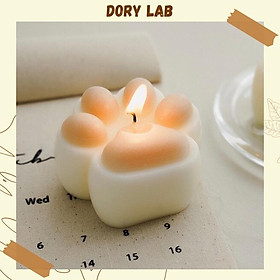 Nến Thơm Chân Mèo Cute Không Khói, Decor Chụp Ảnh - Dory Lab