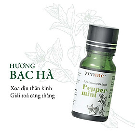 Tinh dầu tinh chất Zenme Bạc Hà 10ml giúp thư giãn, tập trung...