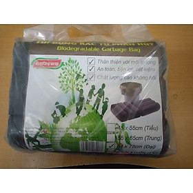 Mua Túi đựng rác đại tự phân hủy sinh học lasting wrap 64×78cm(Đại)
