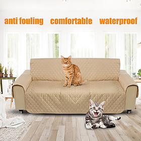 3 Seat Pet Dog Cat Sofa Couch Mat Protector Slip Cover Pad Removable Waterproof