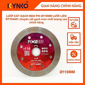 Mua LƯỠI CẮT GẠCH MEN PHI Ø110MM LƯỠI LIỀN RTT04001 chuyên cắt gạch men chất lượng cao chính hãng