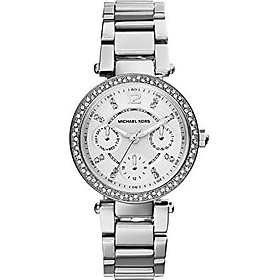 Michael Kors Women's MK5615 Parker Silver Watch