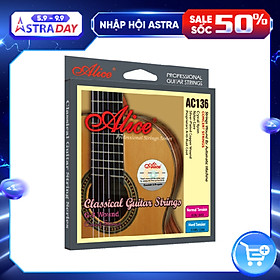 Bộ Dây Đàn Guitar Classic Alice AC136 - Hàng Chính Hãng
