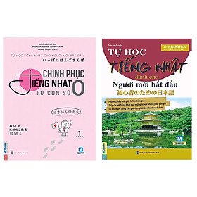 [Download Sách] Combo Tự Học Tiếng Nhật Dành Cho Người Mới Bắt Đầu và chinh phục tiếng nhật từ con số 0(Tặng kèm booksmark)