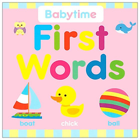 [Download Sách] Babytime First Words 2 - Pink