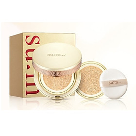 Phấn nước chứa dưỡng chất nước thần Su:m37 Secret Essence Cushion 15g*2