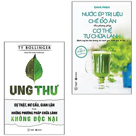 Hình ảnh Combo 2Q: Nước Ép Trị Liệu Và Chế Độ Ăn Theo Phương Pháp Cơ Thể Tự Chữa Lành + Ung Thư - Sự Thật, Hư Cấu, Gian Lận Và Những Phương Pháp Chữa Bệnh Không Độc Hại 