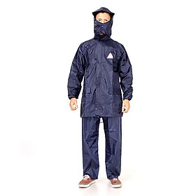Mua Áo mưa bộ vải dù siêu bền không thấm nước 2 lớp khóa