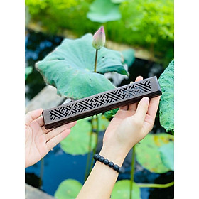 Mua Hộp Gỗ Xông Nhang Trầm Hương Không Tăm 2 Tầng  Có Ngăn Chứa Nhang Và Ngăn Xông Nhang