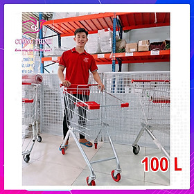 Mua Xe đẩy siêu thị 100L