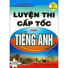 Luyện Thi Cấp Tốc Môn Tiếng Anh