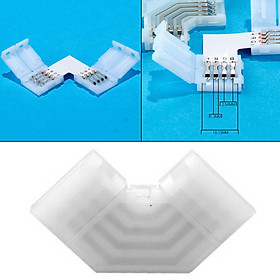 5pcs LED Connectors 10mm Wide Corner Extension Connectors LED Light Strips