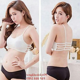 Áo Bra 3 dây Thái Lan, Bra Cotton 2 dây quây cực xinh