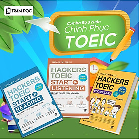 [ Thăng Long Books ] Hacker TOEIC : Vocabulary + Start Reading + Start Listening
